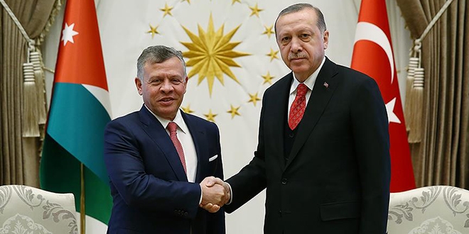 Erdoğan, Ürdün Kralı 2. Abdullah ile telefonda görüştü
