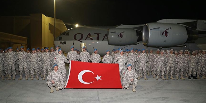 Katar'daki TSK unsurlarına yeni katılım