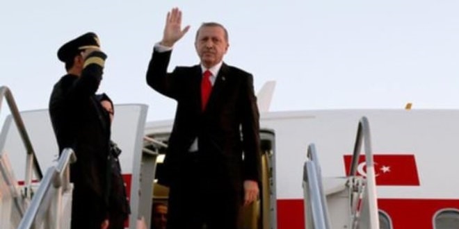 Cumhurba�kan� Erdo�an Tunus'a geldi