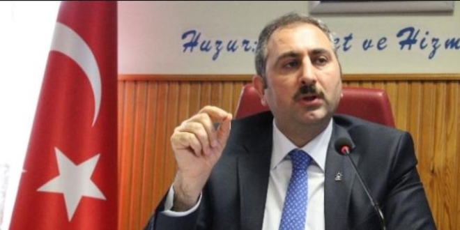 Adalet Bakan Gl'den CHP'li Aldan'a tepki