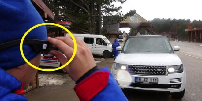 Jandarma o özel gözlükle arıyor