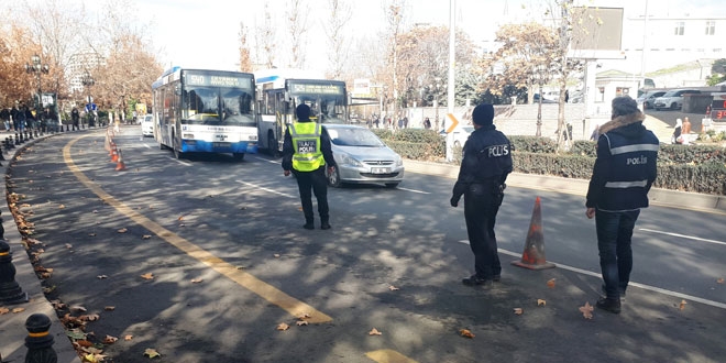 Başkentte güvenlik önlemleri yoğunlaştırıldı