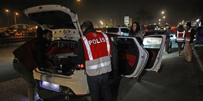 Adana'da bin 850 polisle huzur uygulamas