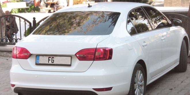 Astsubay'ın aracında sahte FG plakası çıktı