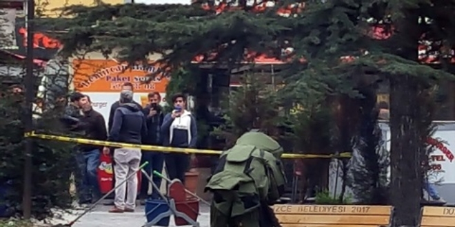 Bomba ihbarı yapılan paketten saç kurutma makinesi çıktı
