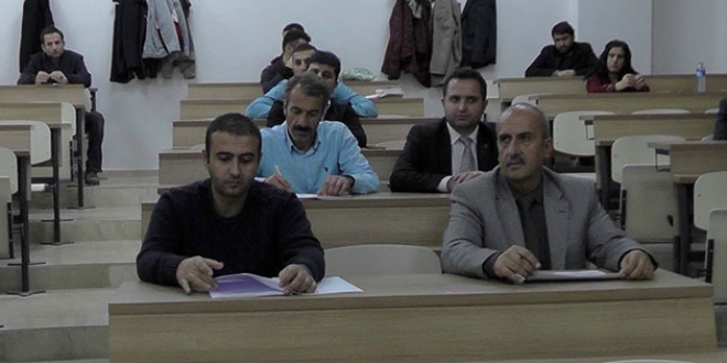 Baba- oğul birlikte yüksek lisans yapıyor