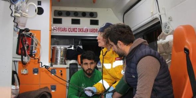 Ayakları kırılan öğrenci 5 saat sonra kurtarıldı