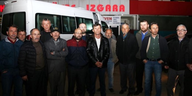 Irak'ta mahsur kalan Türk işçiler evlerine döndü