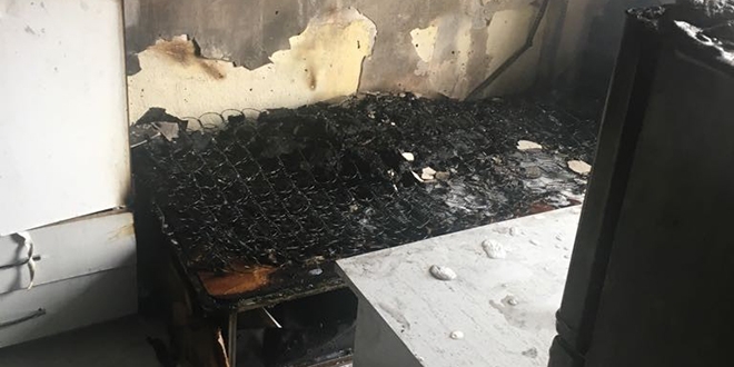 Isparta'da öğrencilerin kaldığı binada tüp patladı