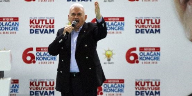 Ba�bakan Y�ld�r�m Nev�ehir'e bir �ok m�jde verdi