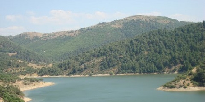 aygren Baraj'nda sular ekildi