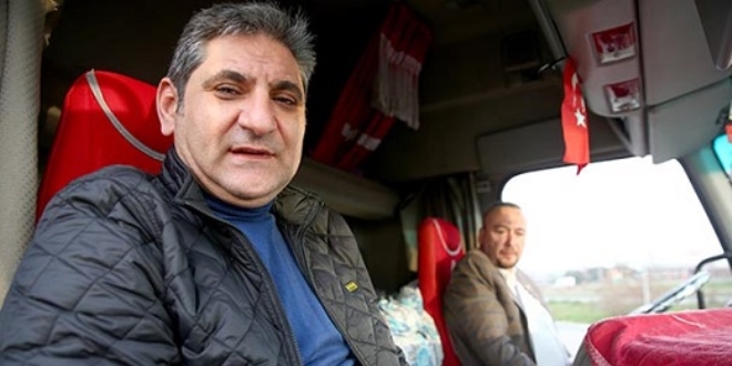 CHP Genel Bakan Yardmcs Erdodu, TIR'la Ankara'ya gidiyor