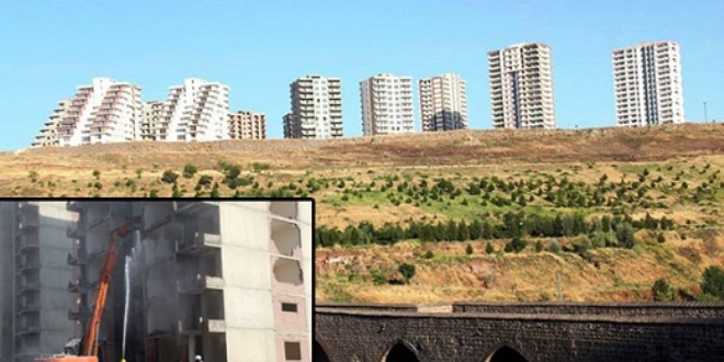 Kırklar Dağı'ndaki konutların yıkımı durduruldu
