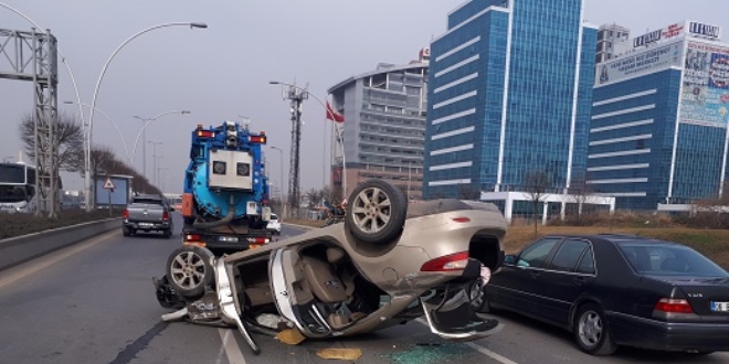 Bakent'te trafik kazas: 4 yaral