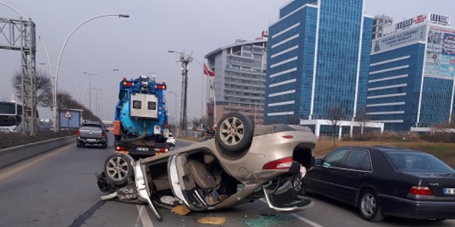 Başkent'te trafik kazası: 4 yaralı