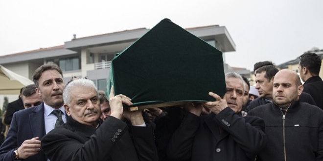 Başbakan Yıldırım, Hüseyin Aytaç'ın cenaze törenine katıldı