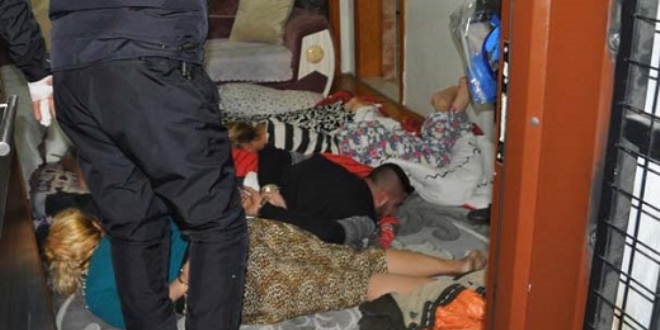 Denizli'de 200 polisle narkotik operasyonu