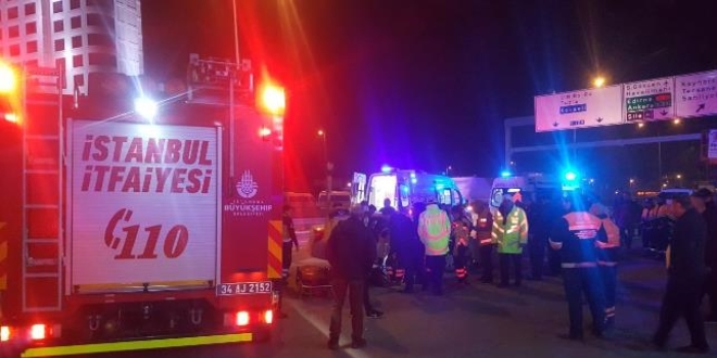 Pendik'te feci kaza: 2 ölü 1 yaralı