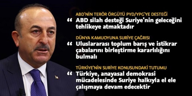 Suriye'de barış nasıl sağlanır, Dışişleri Bakanı Çavuşoğlu yazdı