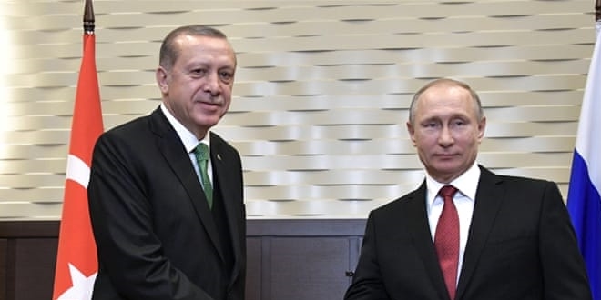 Cumhurba�kan� Erdo�an, Putin ile telefonla g�r��t�