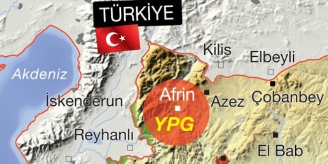 TSK, Afrin kuşatması için hazır durumda