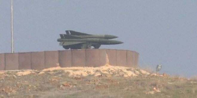 Füzeler, Afrin'e kilitlendi