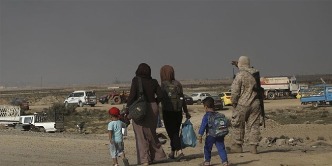 Afrin operasyon öncesi siviller göçe başladı