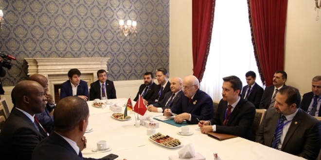TBMM Başkanı Kahraman İran'da