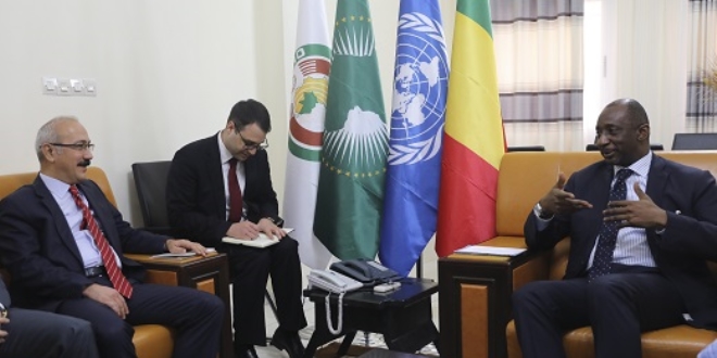 Kalkınma Bakanı Elvan Mali'de