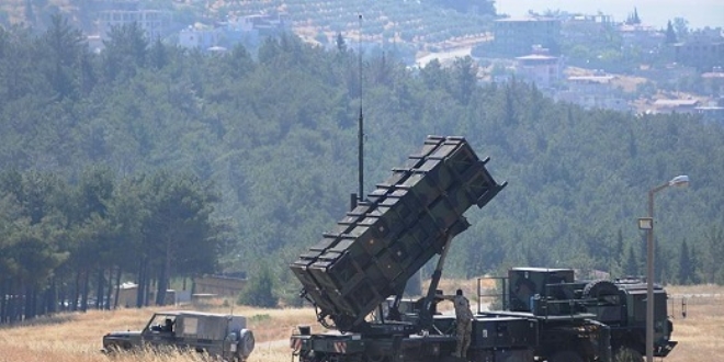 Kahramanmara'taki NATO hava savunma sistemi devrede