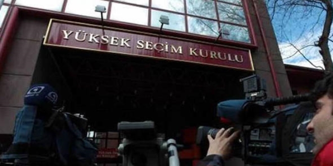 YSK 'seçime katılabilecekler' listesini açıkladı: İYİ Parti yok