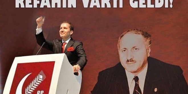 Erbakan Vakf'ndan 'Refah Partisi' alsn ars