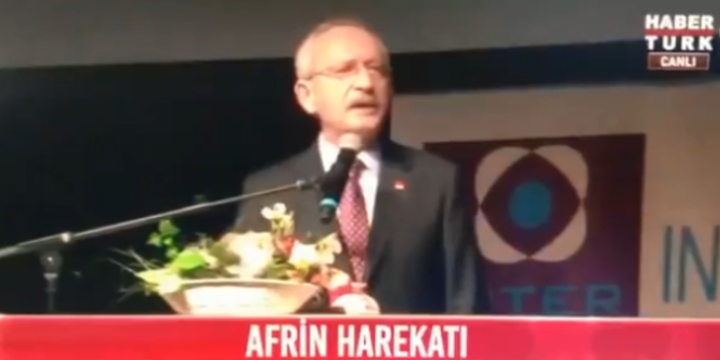Askerlere dua eden Kılıçdaroğlu bazı partililerce protesto edildi
