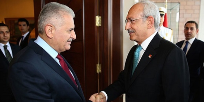 Yıldırım-Kılıçdaroğlu görüşmesi başladı