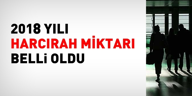 2018 yılında memur ve hizmetlilerin alacağı harcırah miktarları