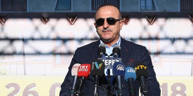 Çavuşoğlu: Terör örgütlerinin tepesine bineriz
