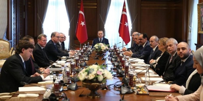 Erdoğan, Birleşik Krallık Lordlar Kamarası heyetini kabul etti