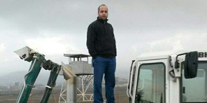 Şehit düşen DSİ personelinin evine ateş düştü