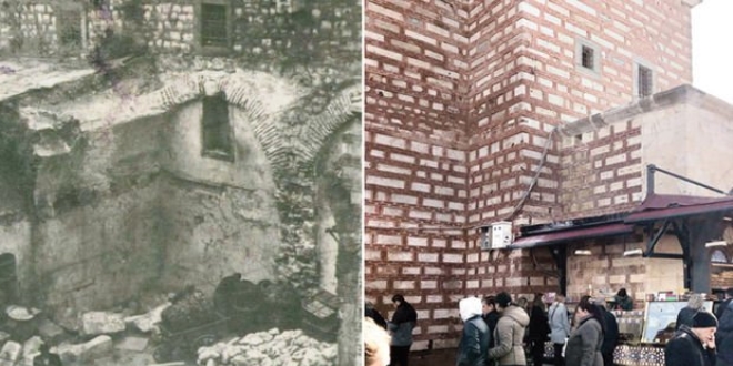 Mısır Çarşısı'na eklenen o dükkan Eminönü Meydanı yapılırken yıkılmış