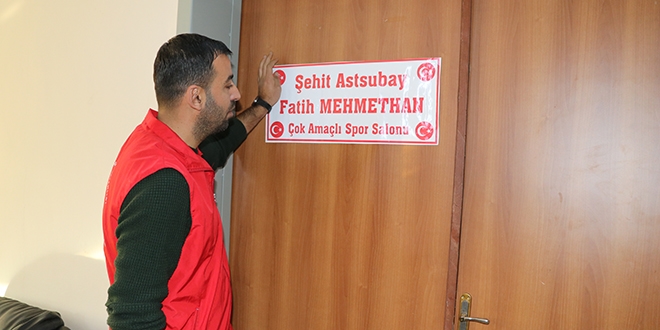 Afrin şehitlerinin ismi dersliklerde yaşayacak