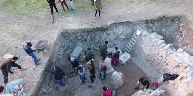 Eskipazar ilçesinde bin 500 yıllık Kilise ortaya çıkarıldı