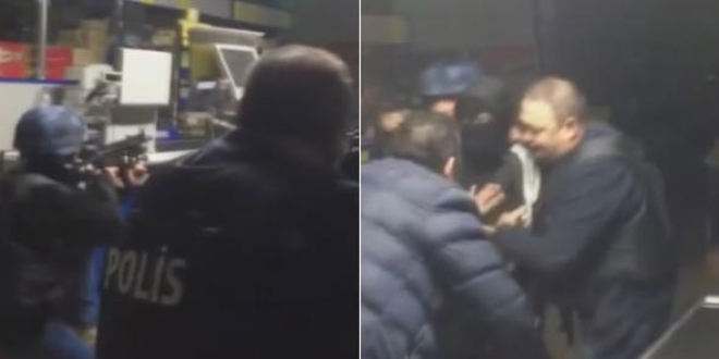 İstanbul'da gece yarısı rehine krizi