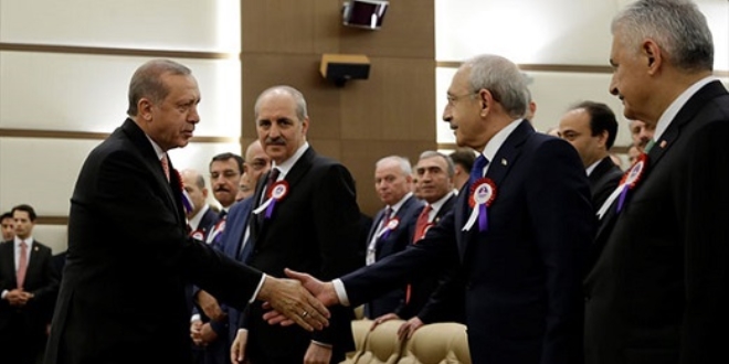 Erdoğan'dan Kılıçdaroğlu'na tebrik