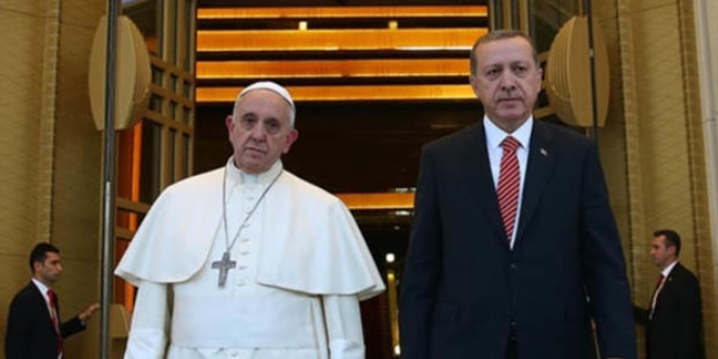 59 yıl sonra bir ilk... Erdoğan Papa görüşmesi