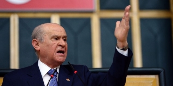 Bahçeli: Gerekirse en ön safta Afrin'e giderim