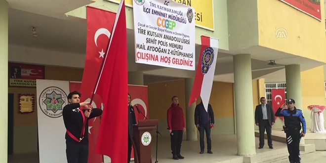 Şehit Aydoğan'ın ismi kütüphanede yaşatılacak