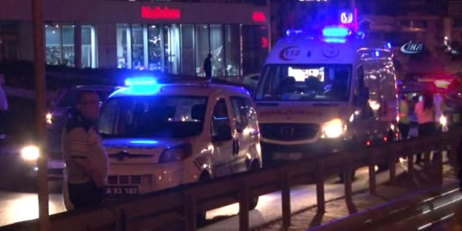 Maltepe'de korkunç kaza: 1 ölü, 2 yaralı