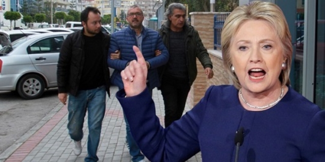 FETÖ'nün talimatıyla Clinton'a para aktarmış.. Gözaltına alındı