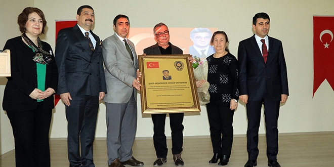 �ehit Ba�komiser'in ad� k�t�phanede ya�at�lacak