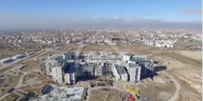 Konya Şehir Hastanesi hızla yükseliyor